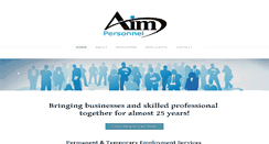 Desktop Screenshot of aimpersonnel.com